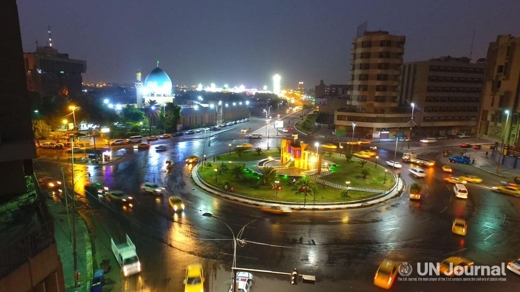 Baghdad city, the capital of Iraq