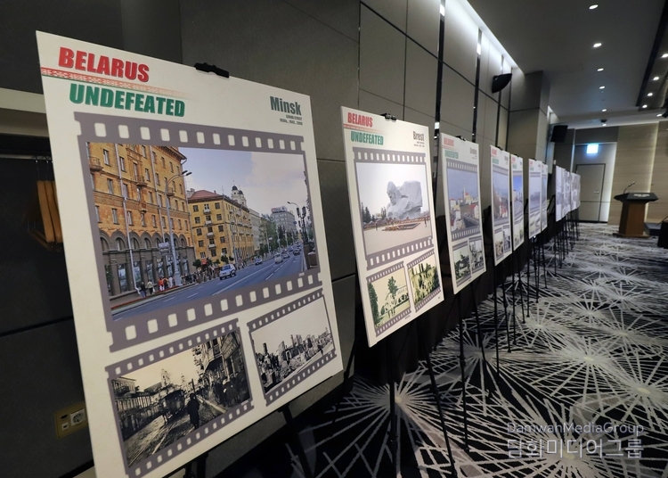 The Embassy of the Republic of Belarus holds a photo exhibition, titled "Belarus Undefeated" and "80 Years of Victory - Dedicated to the Great Feat".