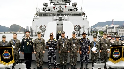 The Indian and South Korean Navies commence maiden bilateral exercise