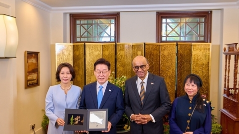 Singapore President Highlights Shared Values with Korea at State Dinner